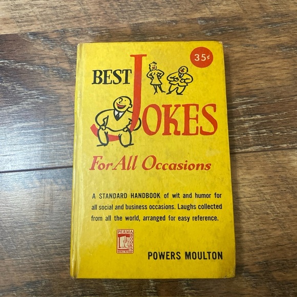 Other - Best jokes For All Occasions By Powers Moulton Copyright 1942 Wit Humor Funny